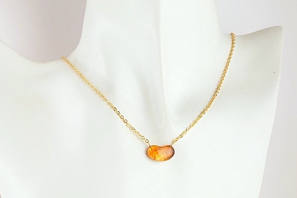 画像6: 久慈産琥珀ネックレス (6)