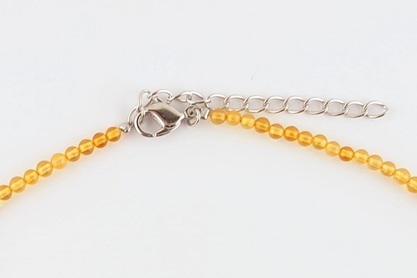 画像4: 【金具が選べる】琥珀ネックレス (4)