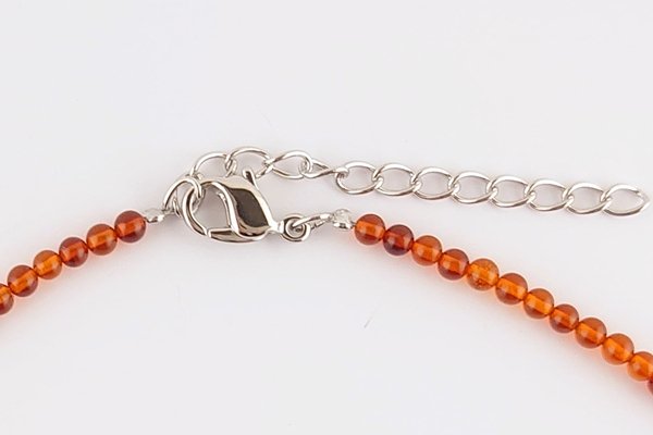 画像4: 【金具が選べる】琥珀ネックレス (4)