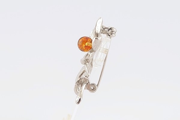 画像3: 久慈産琥珀ブローチ (3)