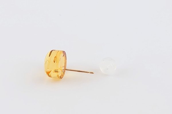 画像11: 琥珀セット品（ネックレス・ピアス） (11)