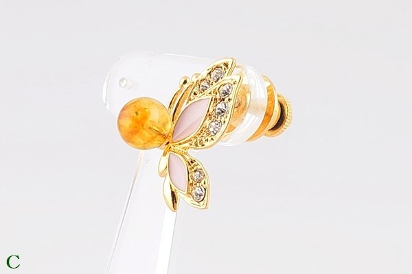 画像10: 琥珀ブローチ (10)