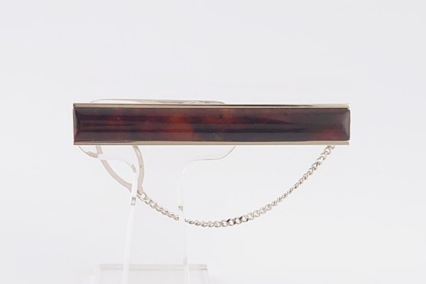 画像1: 久慈産琥珀タイピン (1)