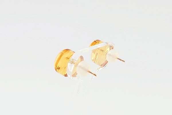 画像10: 琥珀セット品（ネックレス・ピアス） (10)