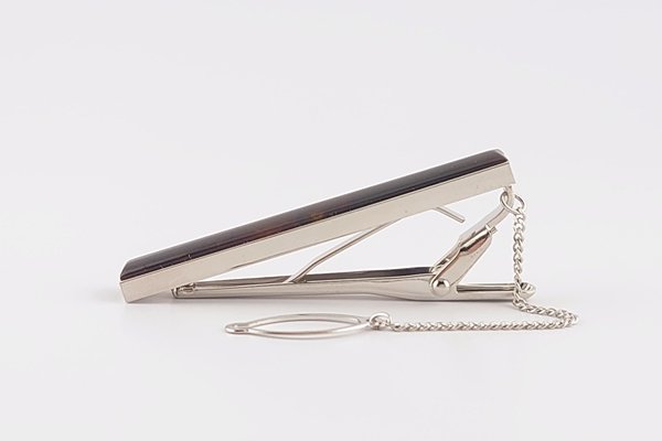 画像4: 久慈産琥珀タイピン (4)