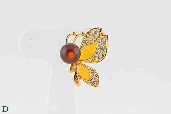 画像12: 琥珀ブローチ (12)