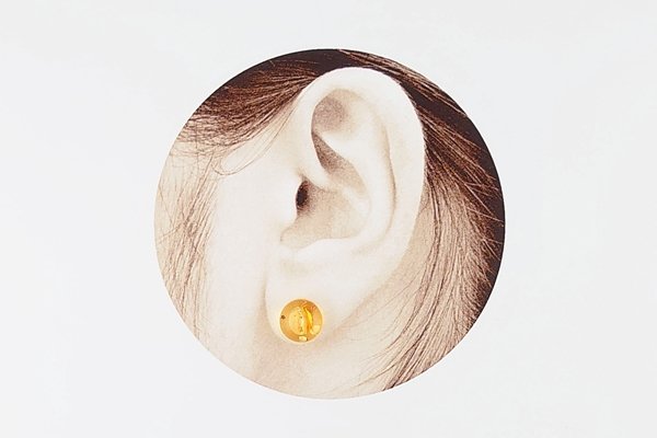 画像12: 琥珀セット品（ネックレス・ピアス） (12)