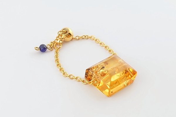 画像3: 琥珀セット品（ネックレス・ピアス） (3)