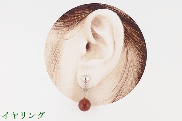 画像12: 琥珀セット品（ネックレス・イヤアクセサリー） (12)