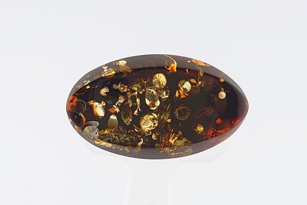 画像1: 琥珀ブローチ (1)