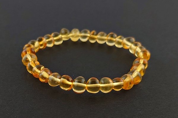 画像2: 琥珀ブレスレット (2)