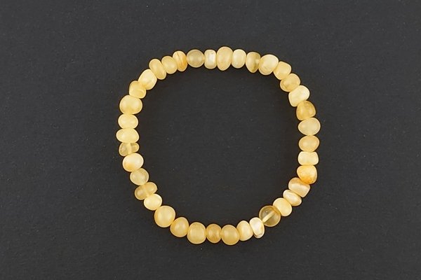 画像1: 琥珀ブレスレット (1)