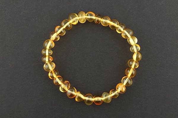 画像1: 琥珀ブレスレット (1)