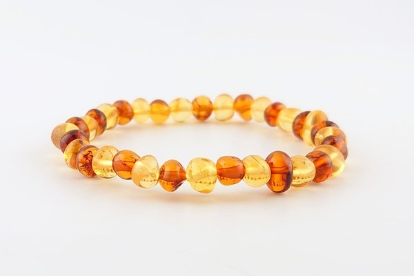画像2: 琥珀ブレスレット (2)