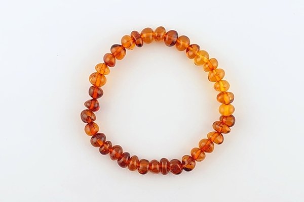 画像1: 琥珀ブレスレット (1)
