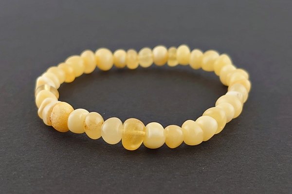 画像2: 琥珀ブレスレット (2)