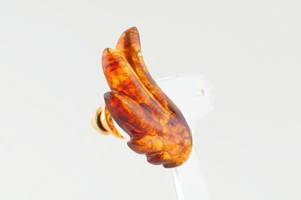 画像2: 琥珀ブローチ (2)