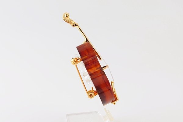 画像4: 琥珀ブローチ (4)