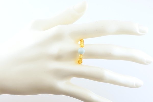 画像5: 琥珀リング (5)