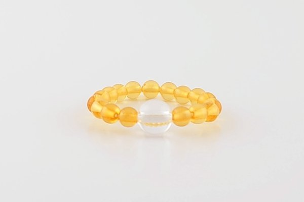 画像2: 琥珀リング (2)