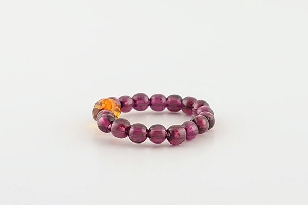 画像3: 琥珀リング (3)