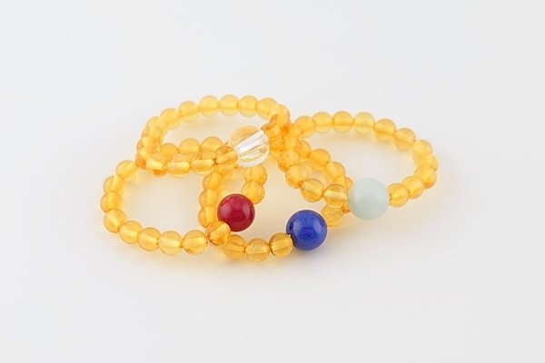 画像7: 琥珀リング (7)