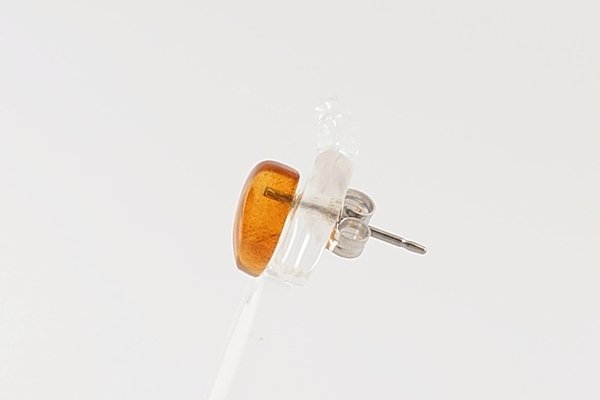 画像4: 【片耳】久慈産琥珀ピアス (4)