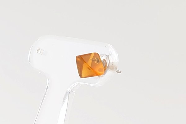 画像3: 【片耳】久慈産琥珀ピアス (3)