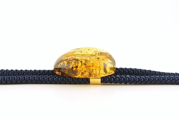 画像6: 琥珀ループタイ (6)