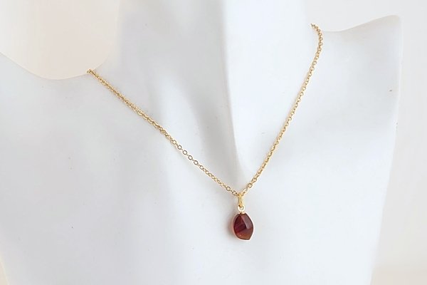 画像6: 久慈産琥珀ペンダント (6)