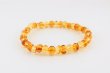 画像2: 琥珀ブレスレット (2)