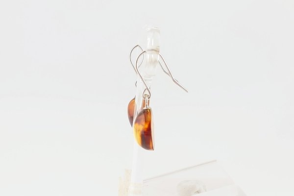 画像3: 琥珀ピアス (3)