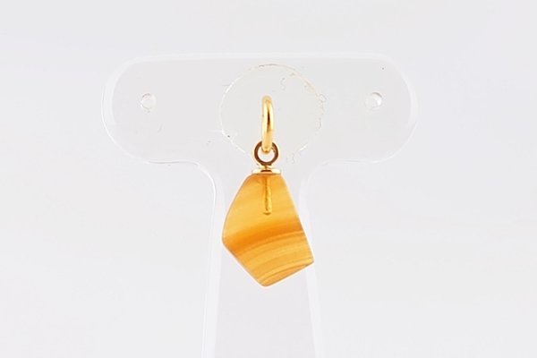 画像1: 久慈産琥珀ペンダント (1)