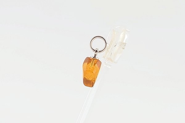 画像3: 久慈産琥珀ペンダント (3)