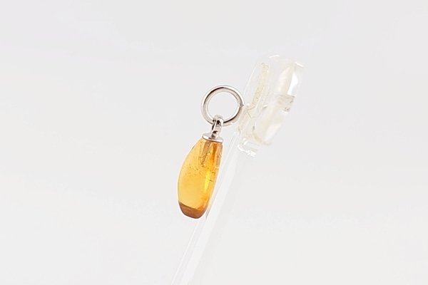 画像3: 久慈産琥珀ペンダント (3)