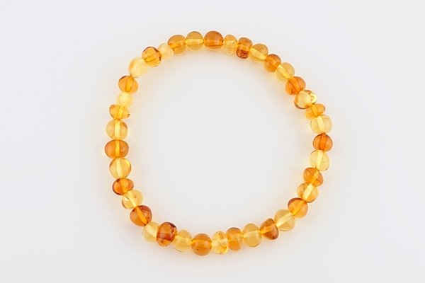 画像1: 琥珀ブレスレット (1)