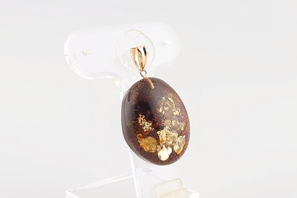 画像4: 琥珀ペンダント (4)