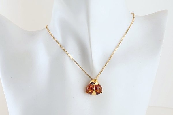 画像7: 琥珀ペンダント (7)