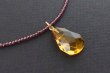 画像1: 琥珀ペンダント（天然石ネックレス付き） (1)