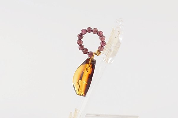 画像3: 琥珀ペンダント (3)