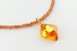 画像1: 琥珀ペンダント（天然石ネックレス付き） (1)