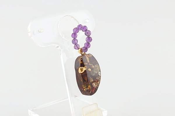 画像4: 琥珀ペンダント (4)