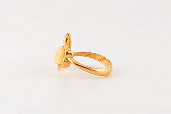 画像3: 琥珀リング (3)