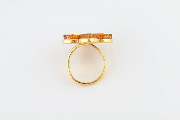 画像6: 琥珀リング (6)