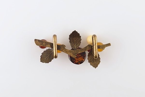 画像3: 琥珀帯留め (3)