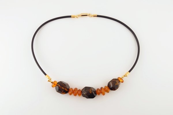 画像3: 琥珀ネックレス (3)