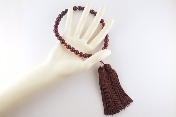 画像5: 久慈産琥珀念珠　女性用 (5)