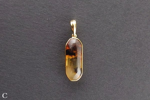 画像15: 琥珀ペンダント (15)