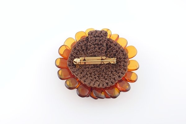 画像5: 琥珀ブローチ（ペンダント兼用） (5)