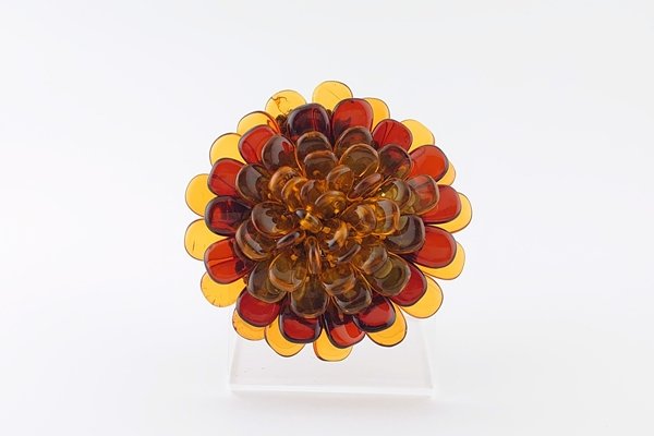 画像1: 琥珀ブローチ（ペンダント兼用） (1)